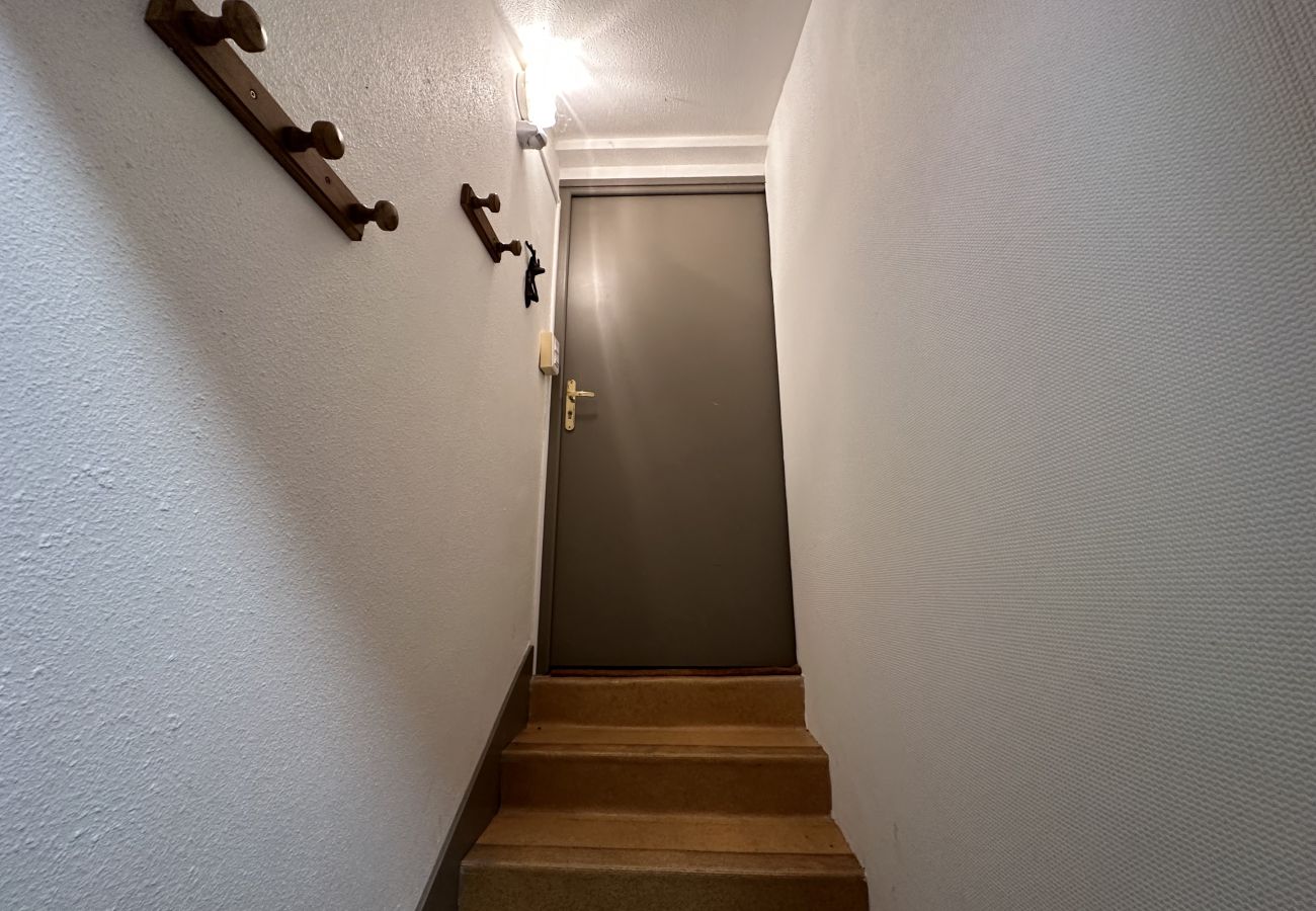 Apartment in Saint-Jacques-des-Blats - Appartement avec cheminée à altitude 1500