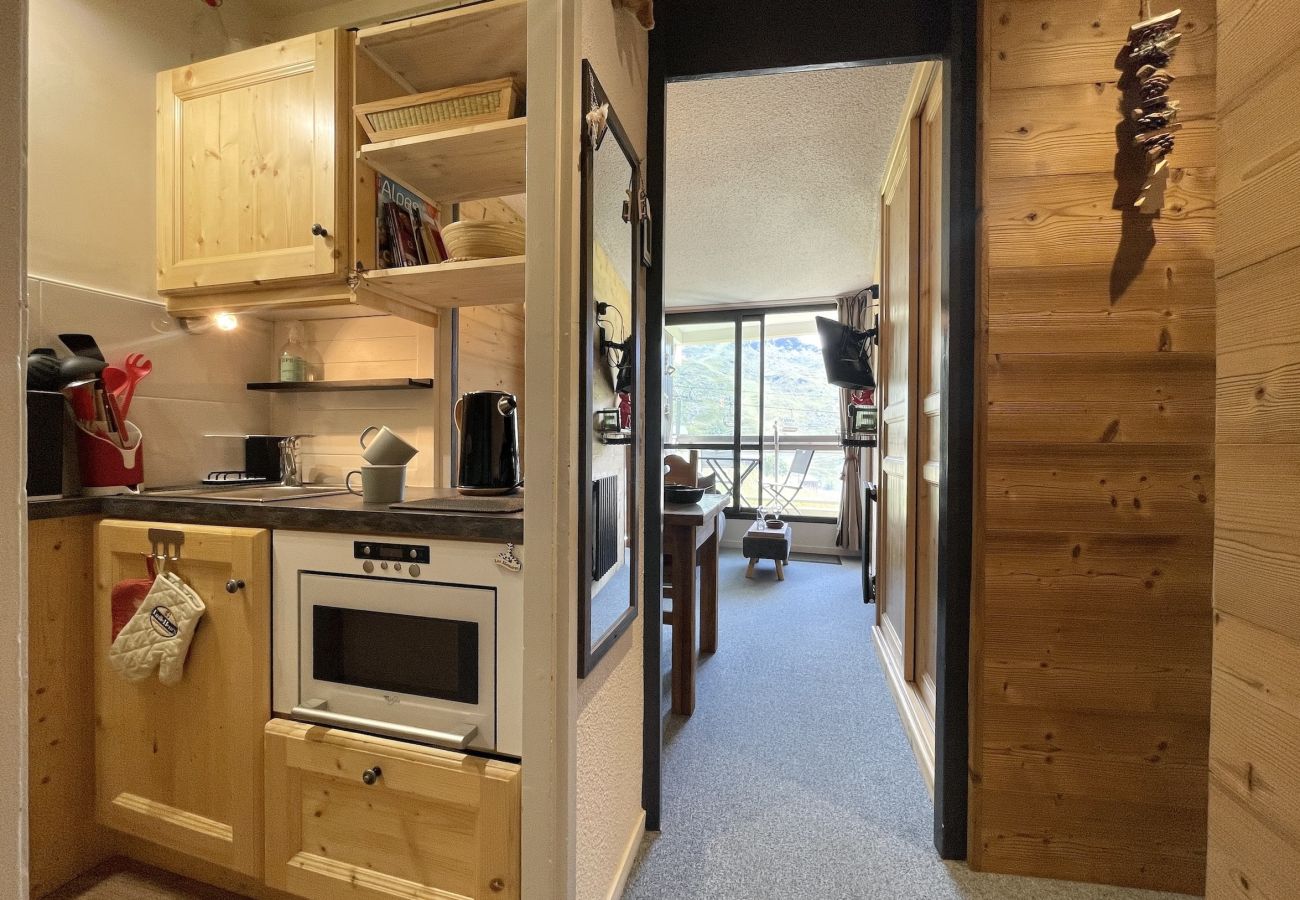 Apartment in Les Menuires - (19.127) T2 + coin nuit  style Chalet 3 Vallées