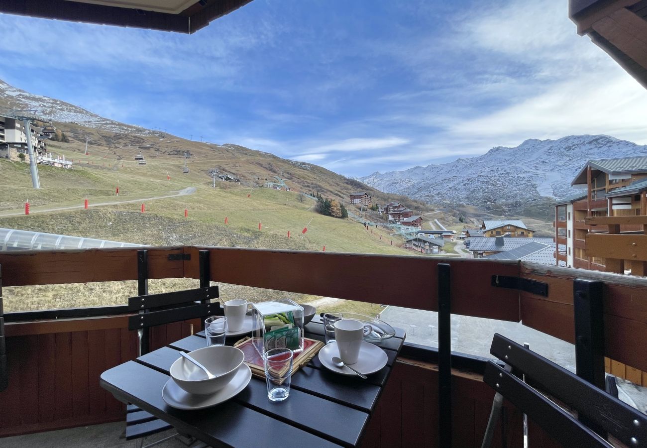 Apartment in Les Menuires - (CI.55) 2 pièces coin montagne Sud skis aux pieds