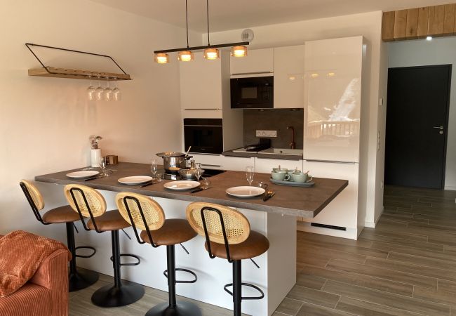 Apartment in Le Lioran - 2 chambres neuf  surplombant les pistes de Ski