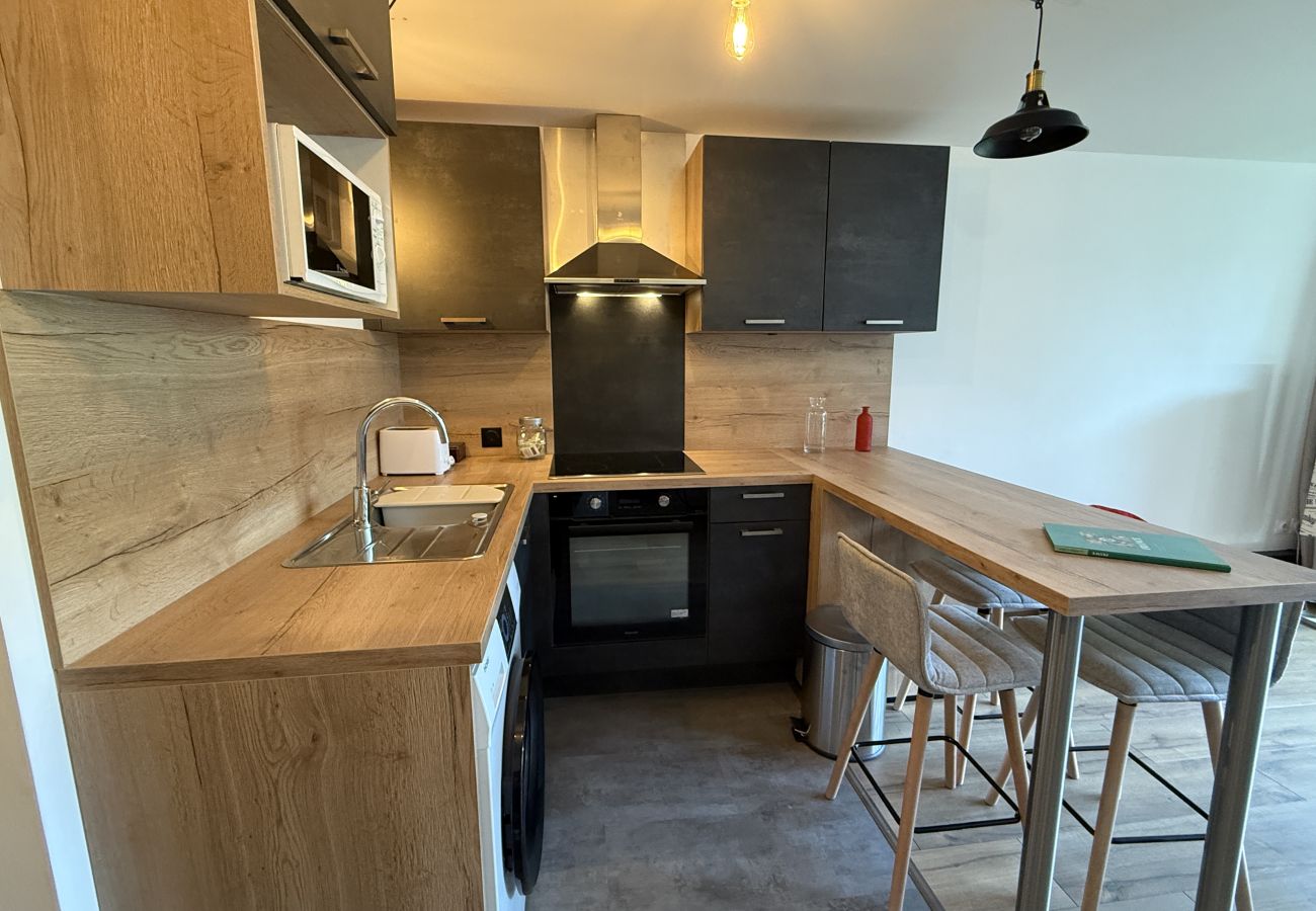 Apartment in Le Lioran - Studio Montagne chic  centre station