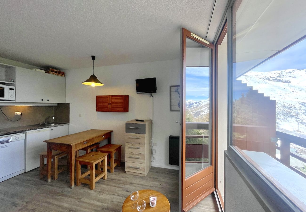 Studio in Les Menuires - Studio + coin montagne Les MENUIRES skis aux pieds