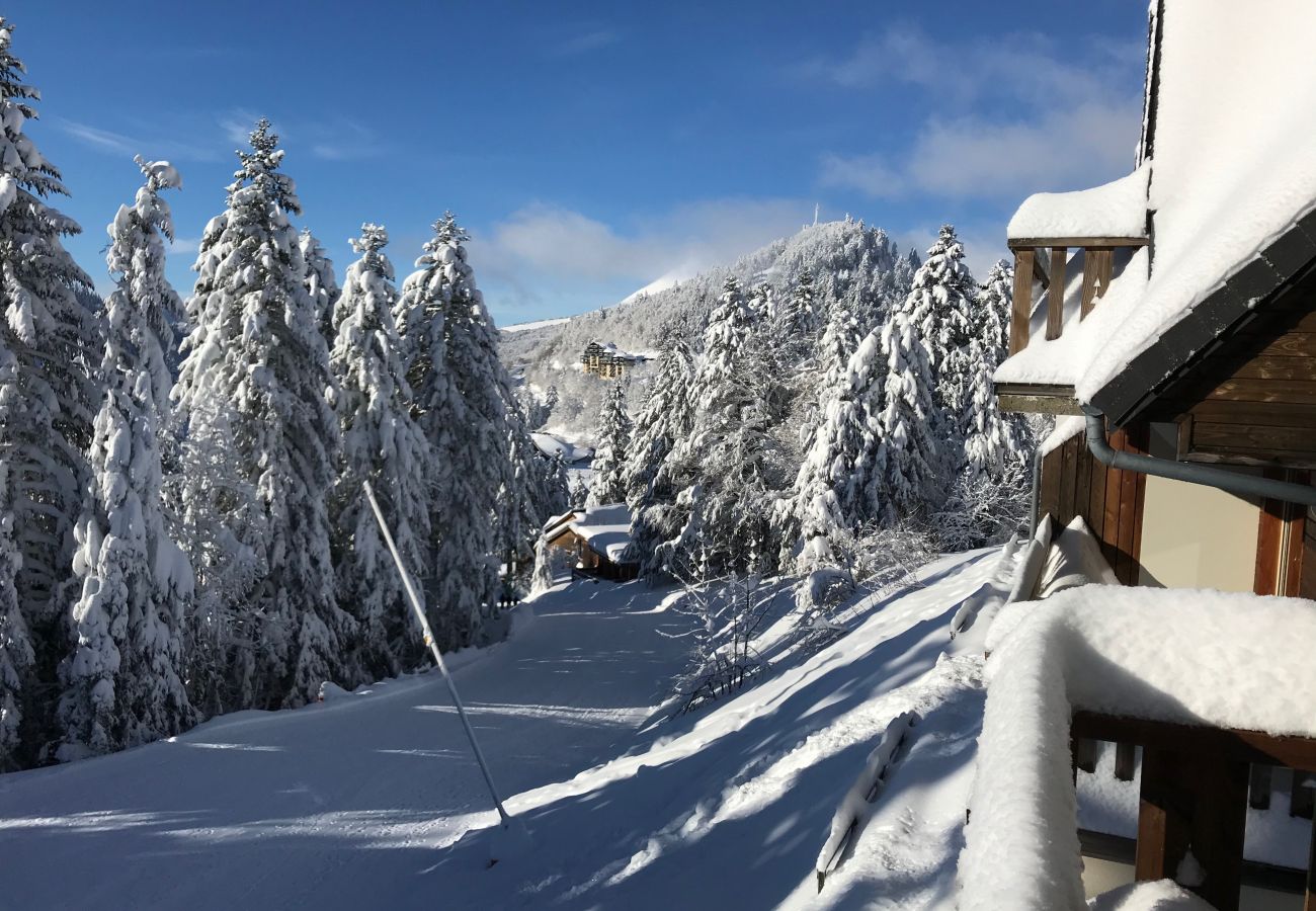 Apartamento en Le Lioran - Rocher du Cerf, skis aux pieds, 3 ch,2 sdb