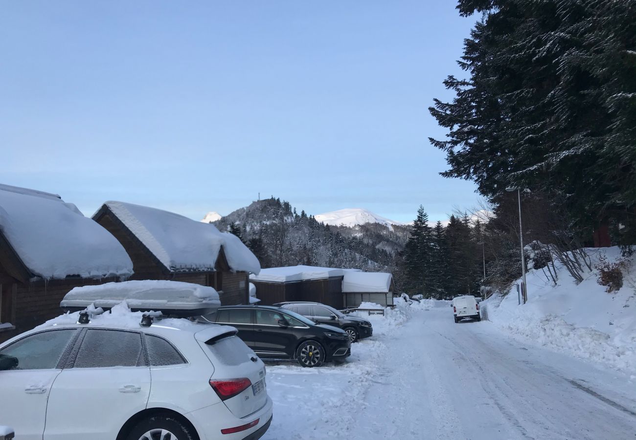 Apartamento en Le Lioran - Rocher du Cerf, skis aux pieds, 3 ch,2 sdb