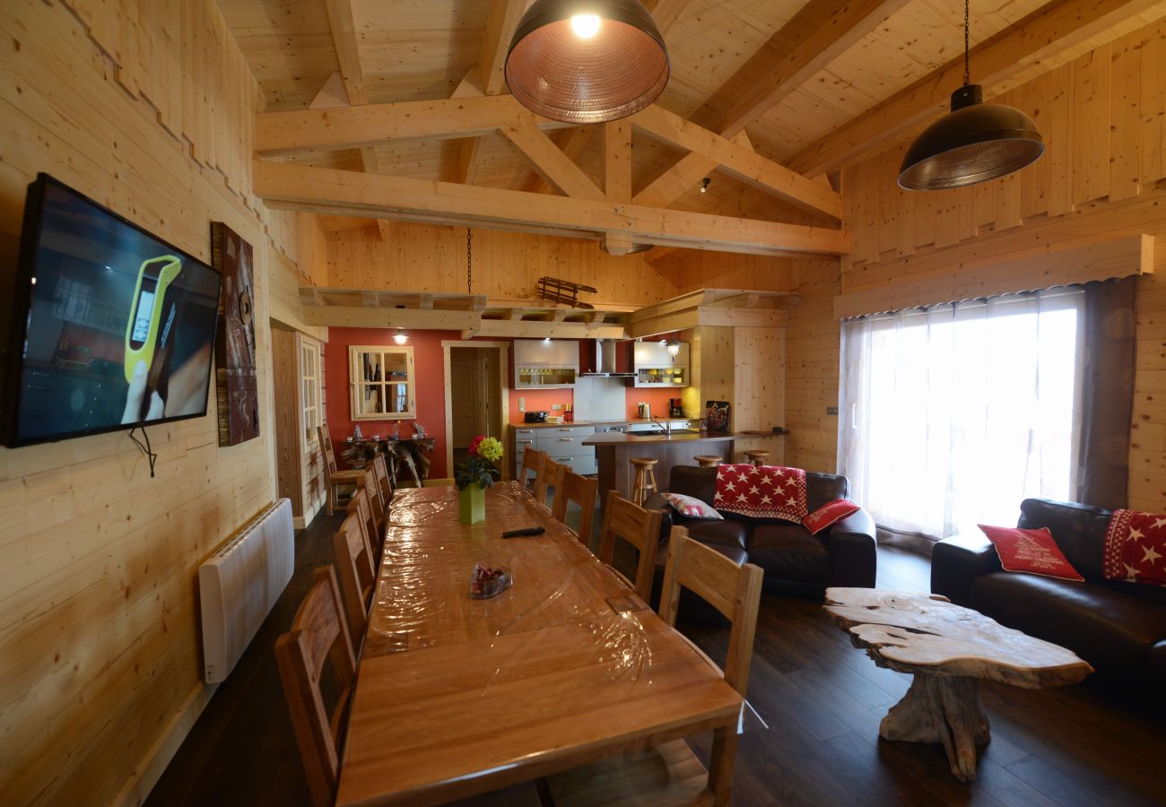 Apartamento en Le Lioran - Chalet neuf, spa, sauna, terrasses Sud