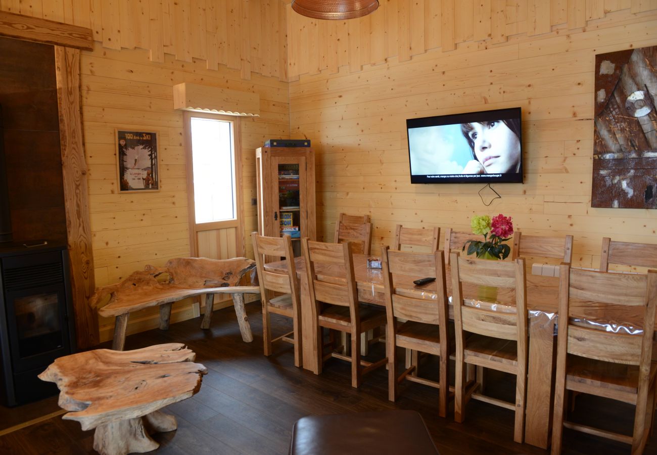 Apartamento en Le Lioran - Chalet neuf, spa, sauna, terrasses Sud