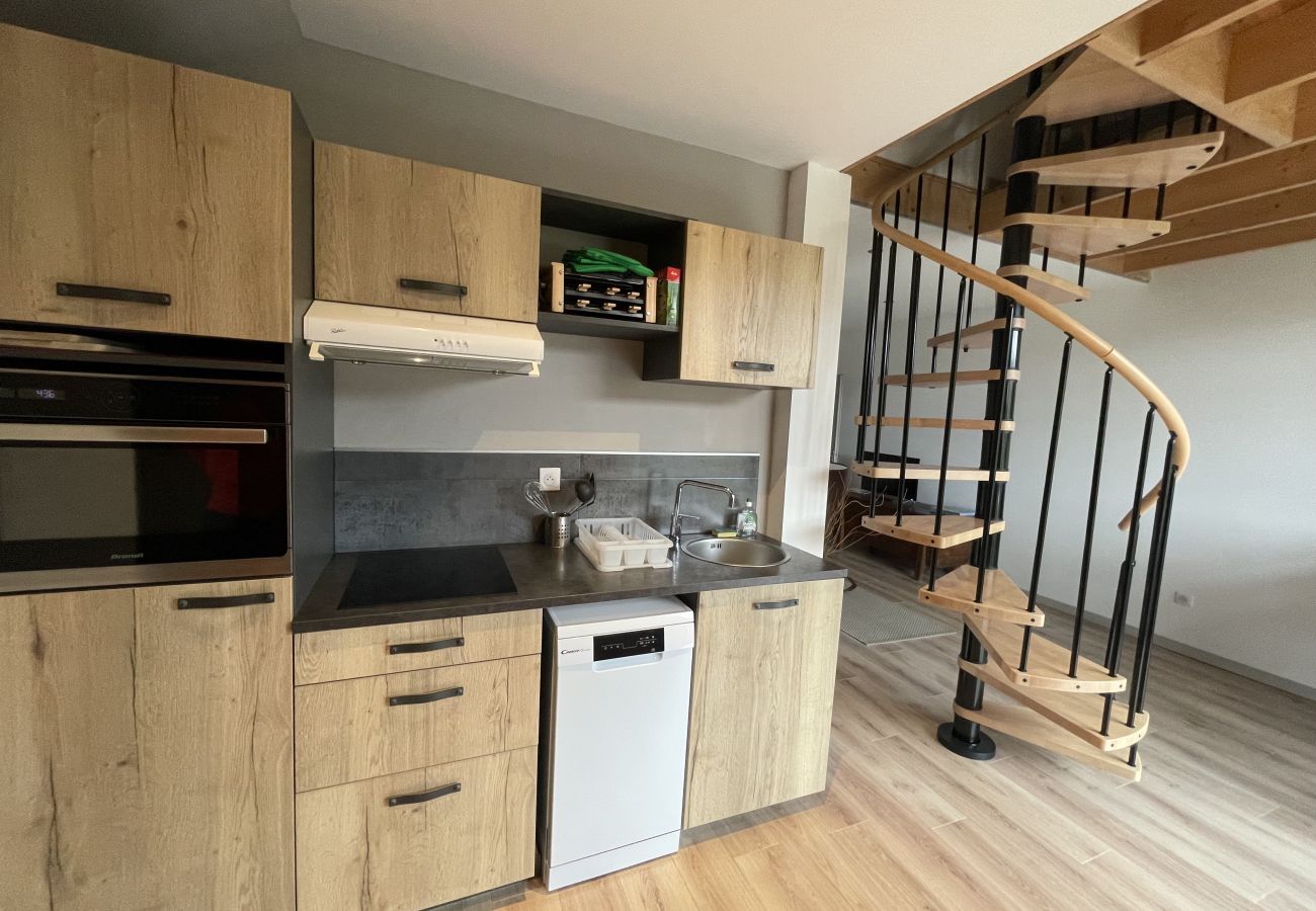 Apartamento en Albepierre-Bredons - Duplex confort Le Pré Marty