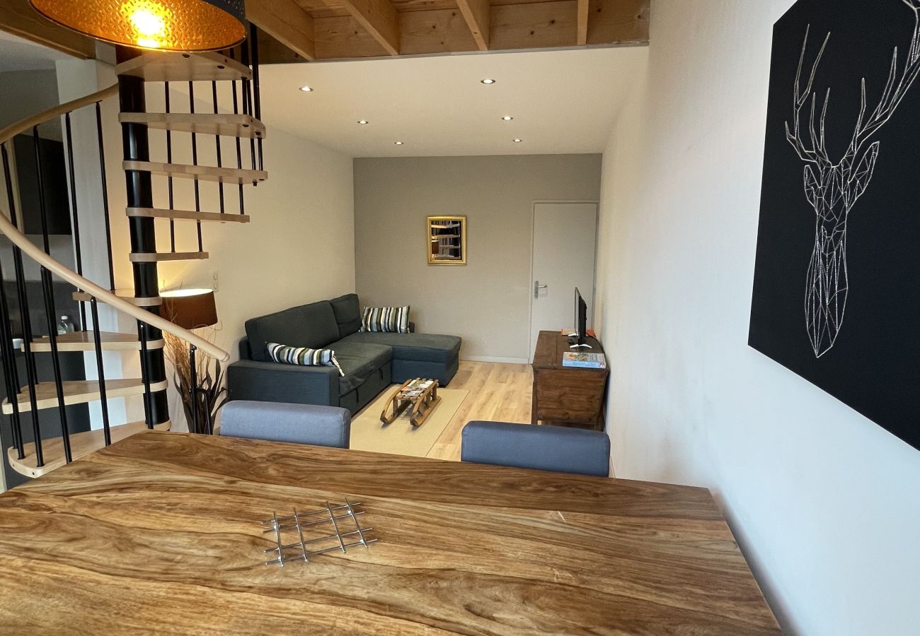 Apartamento en Albepierre-Bredons - Duplex confort Le Pré Marty