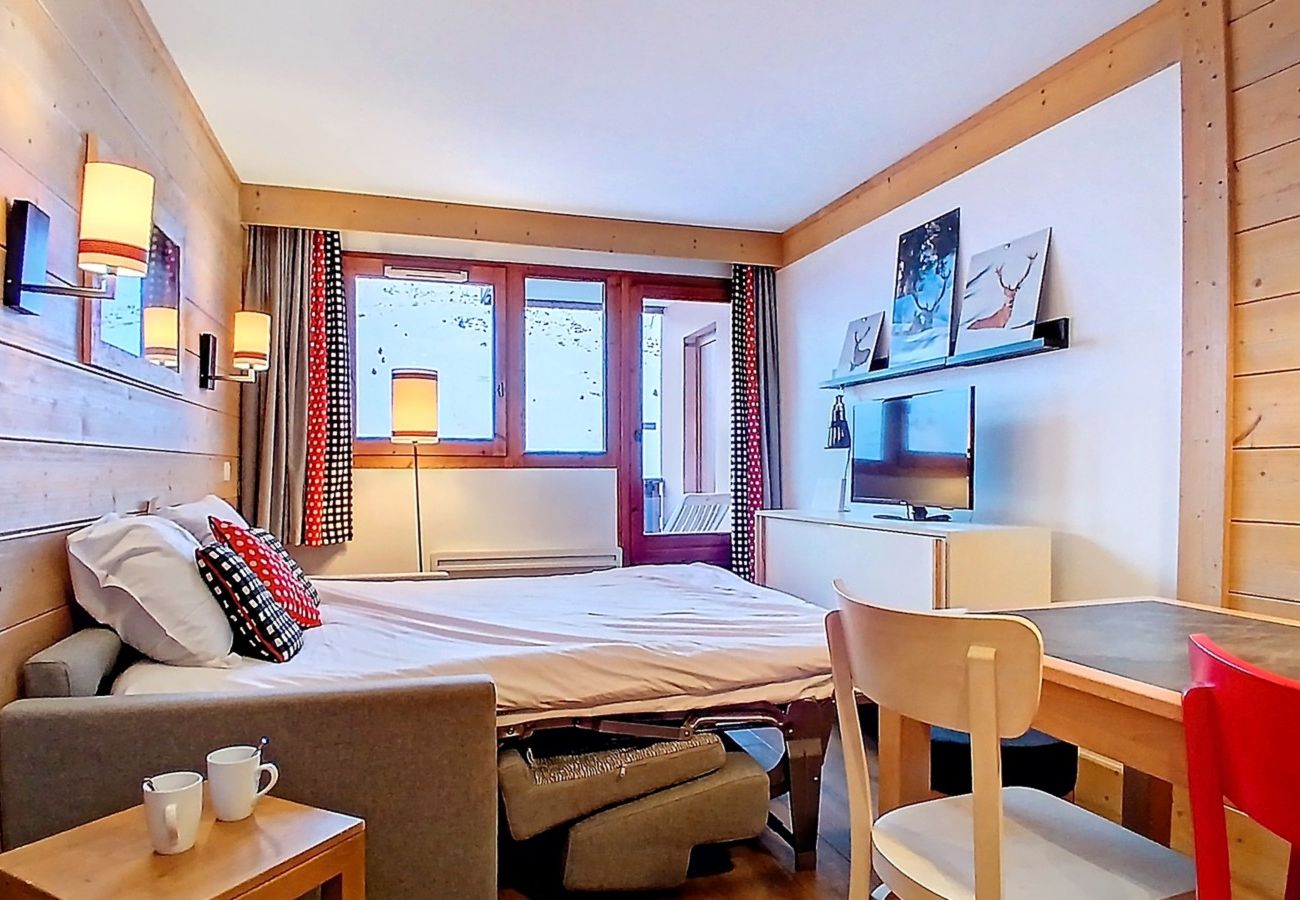 Apartamento en Les Menuires - (1.208) Superbe T2 plein sud aux Ménuires