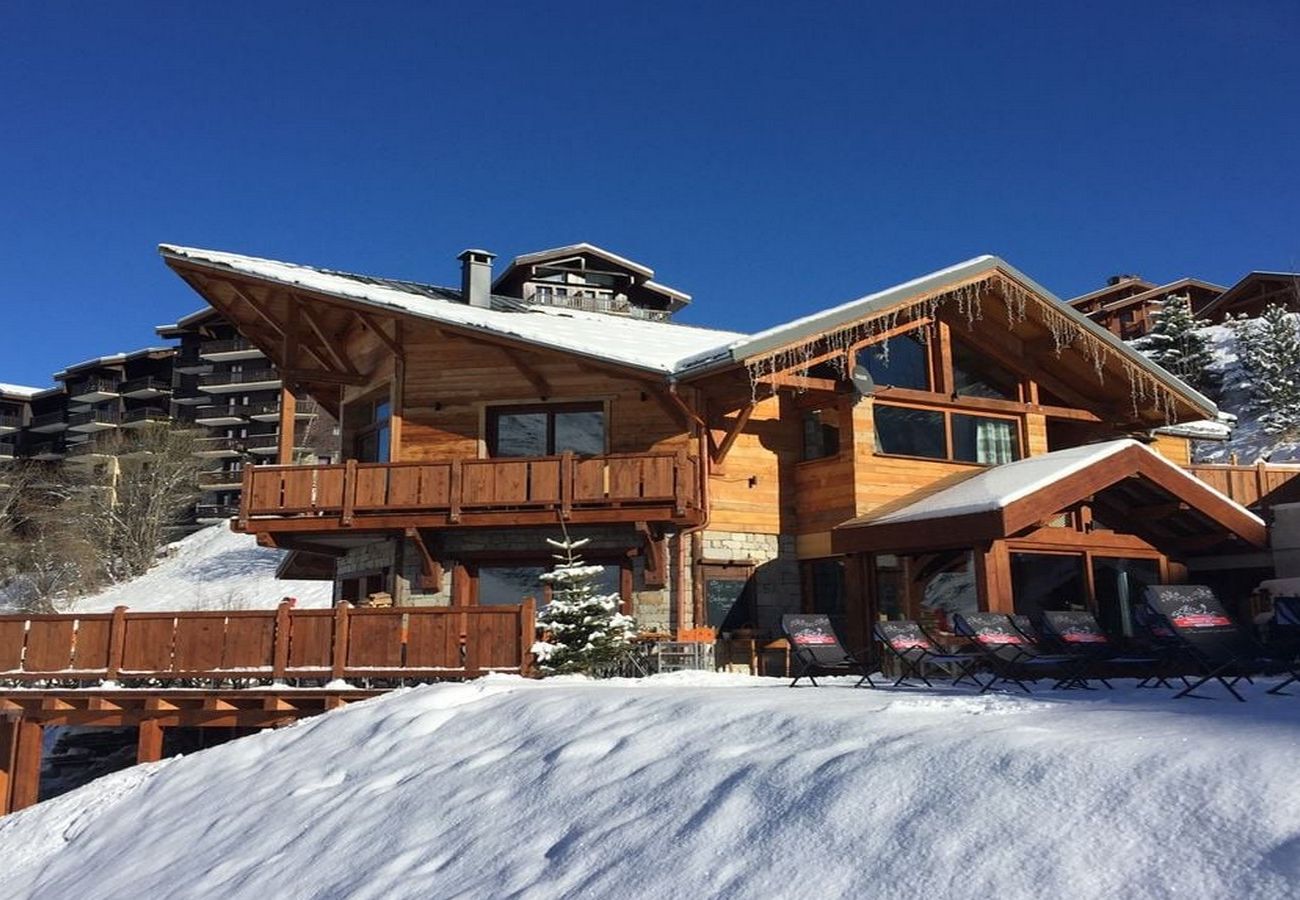 Apartamento en Les Menuires - (0.med) Spacieux appartement Les Menuires skis aux