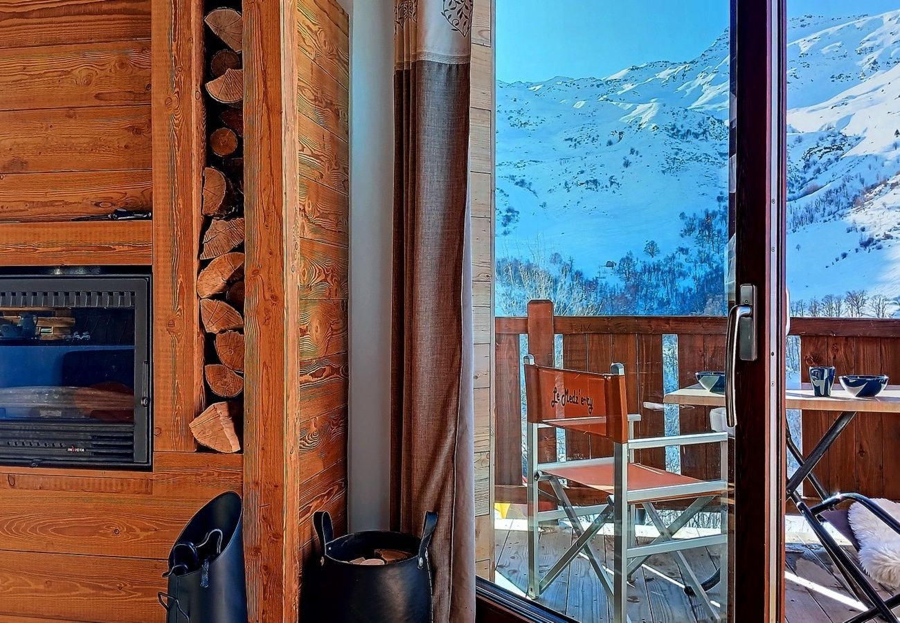Apartamento en Les Menuires - (0.med) Spacieux appartement Les Menuires skis aux