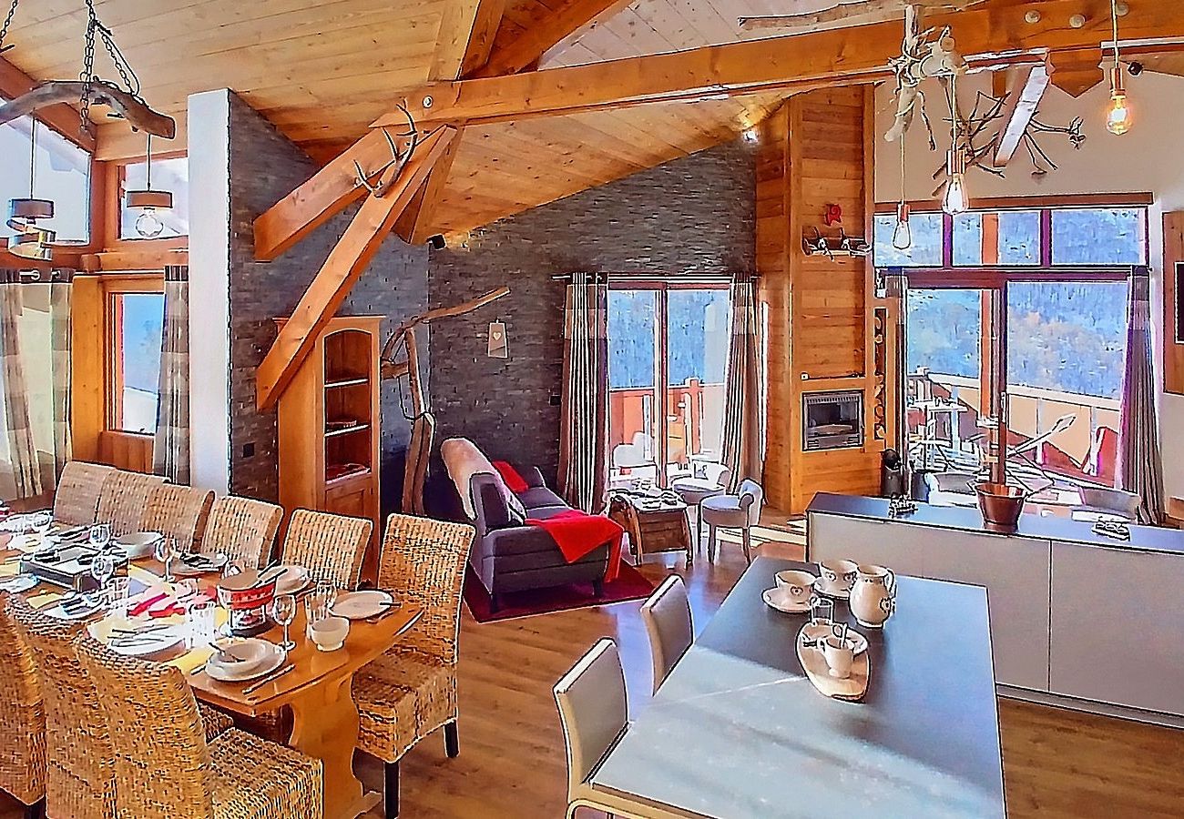 Apartamento en Les Menuires - (0.med) Spacieux appartement Les Menuires skis aux