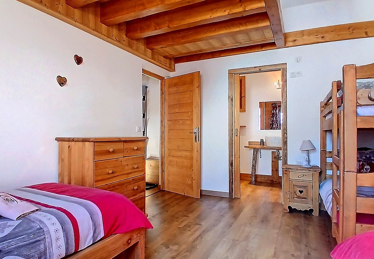 Apartamento en Les Menuires - (0.med) Spacieux appartement Les Menuires skis aux