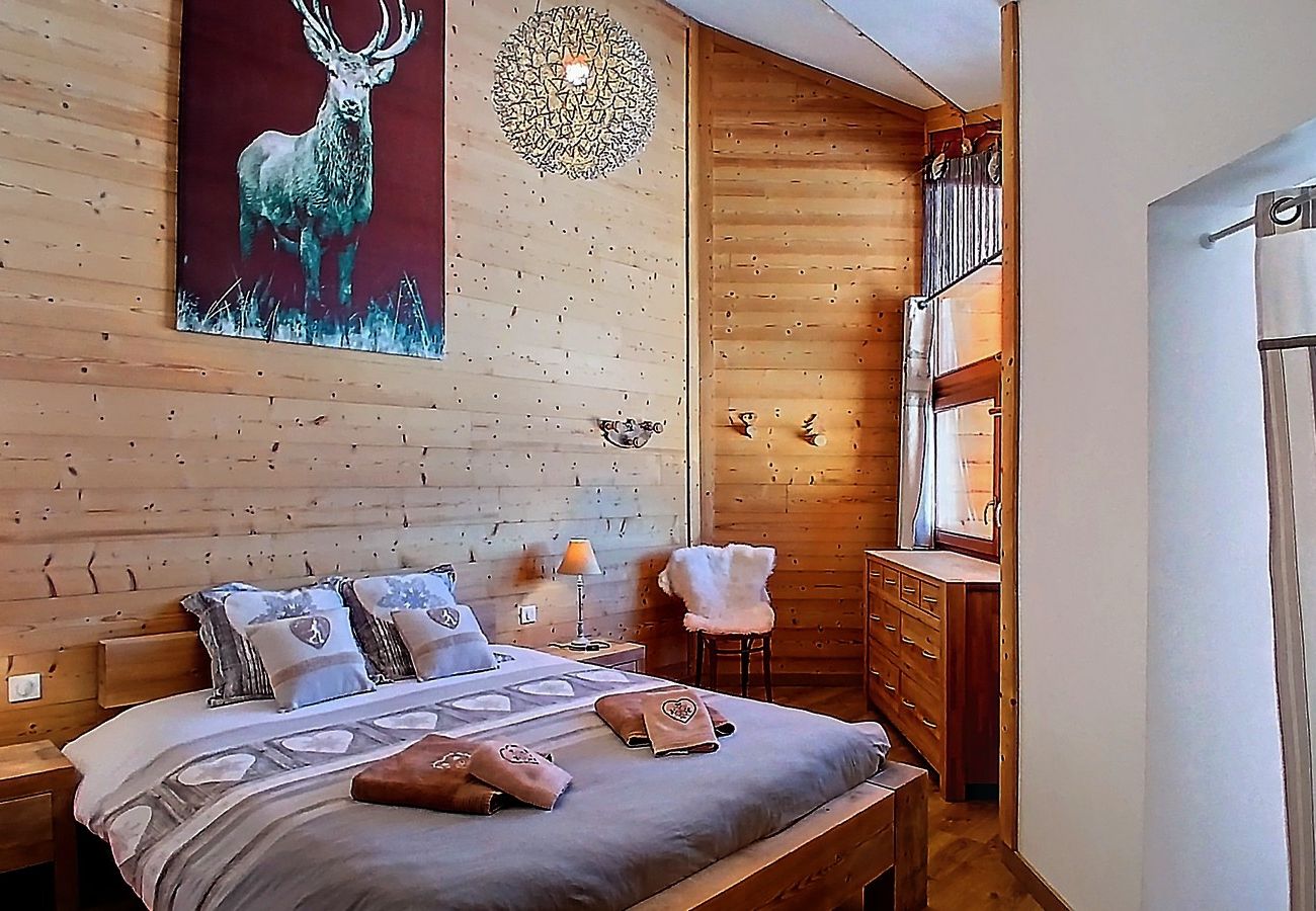 Apartamento en Les Menuires - (0.med) Spacieux appartement Les Menuires skis aux