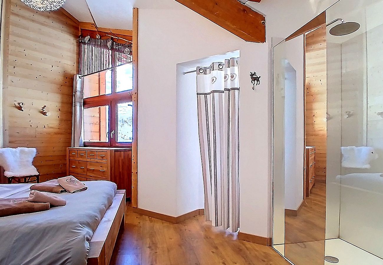 Apartamento en Les Menuires - (0.med) Spacieux appartement Les Menuires skis aux
