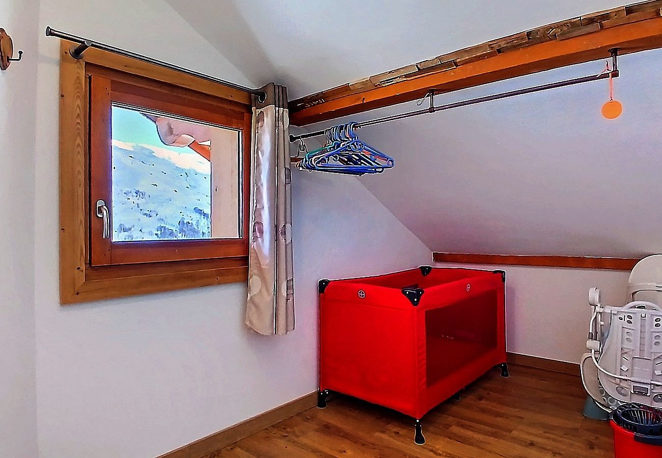 Apartamento en Les Menuires - (0.med) Spacieux appartement Les Menuires skis aux