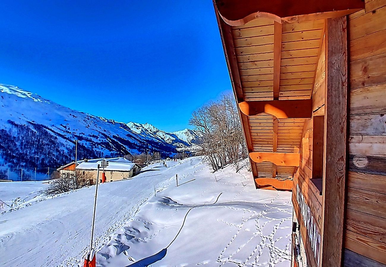Apartamento en Les Menuires - (0.med) Spacieux appartement Les Menuires skis aux