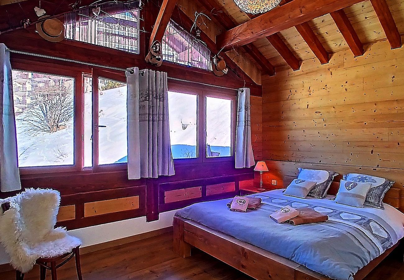 Apartamento en Les Menuires - (0.med) Spacieux appartement Les Menuires skis aux