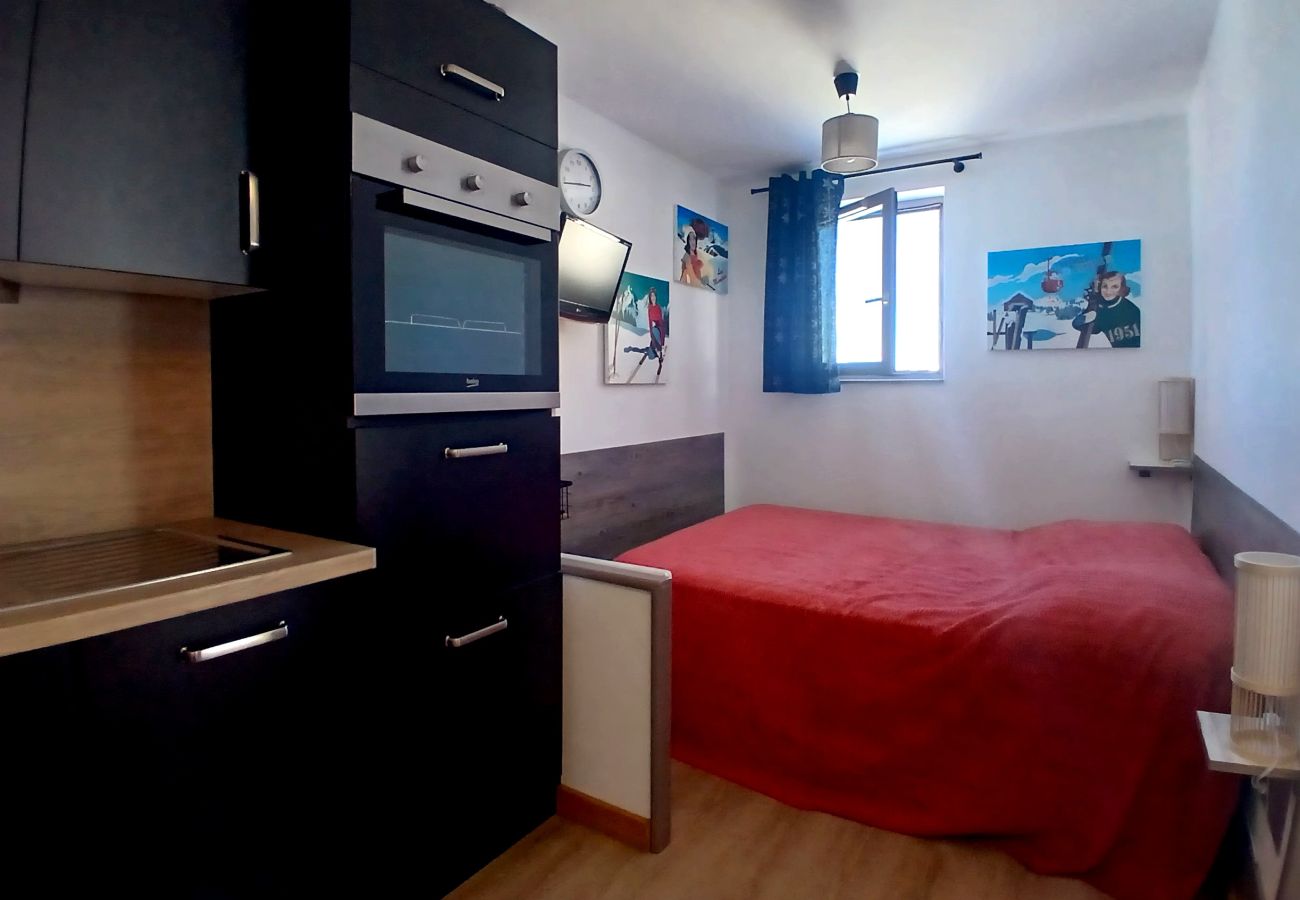 Estudio en Les Menuires - (10.2706) Grand studio skis aux pieds Les Menuires