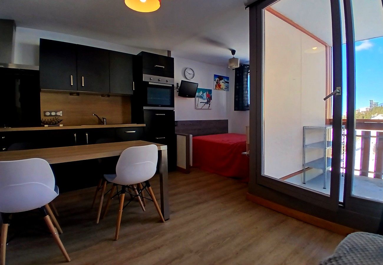 Estudio en Les Menuires - (10.2706) Grand studio skis aux pieds Les Menuires