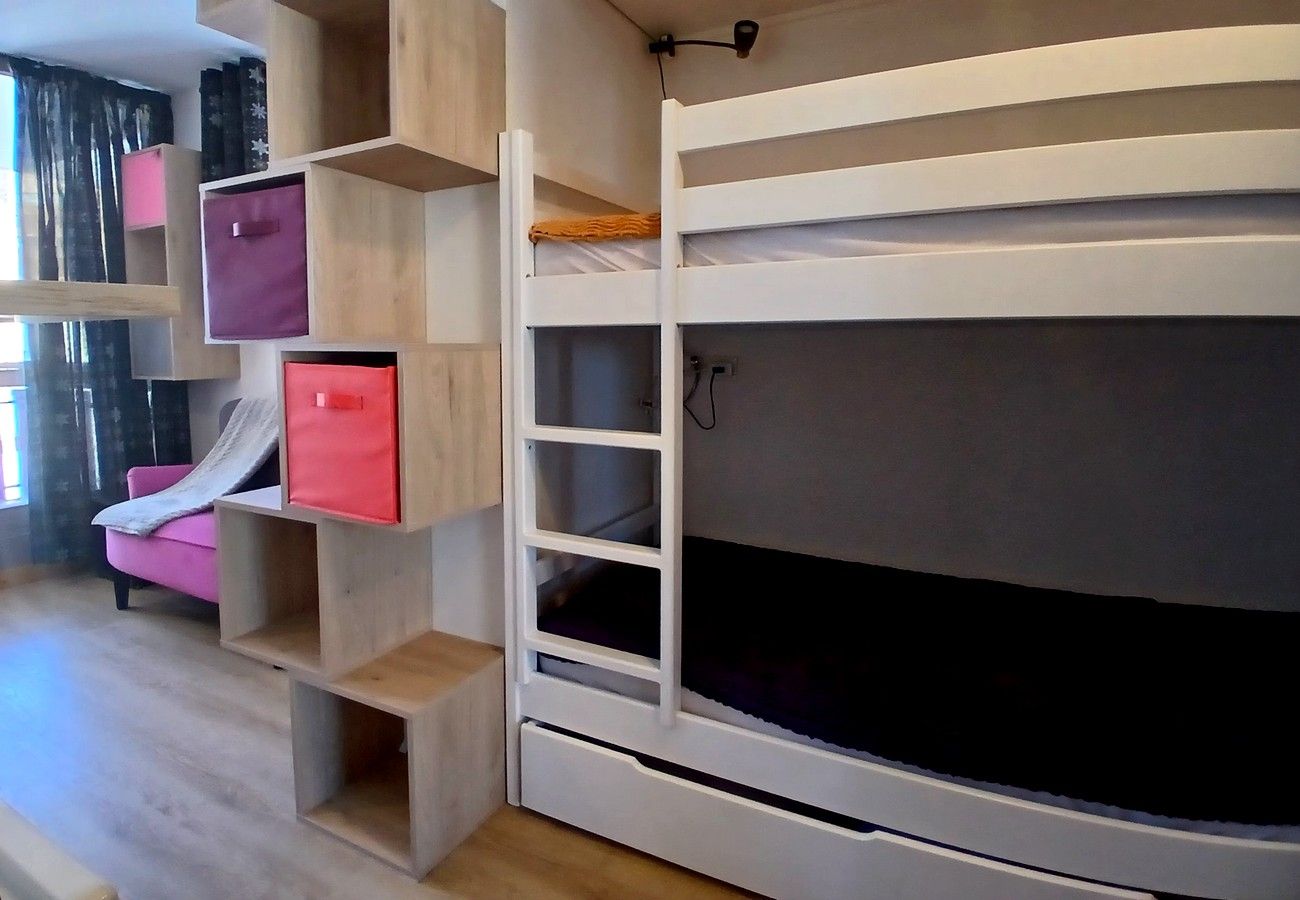 Estudio en Les Menuires - (10.2706) Grand studio skis aux pieds Les Menuires