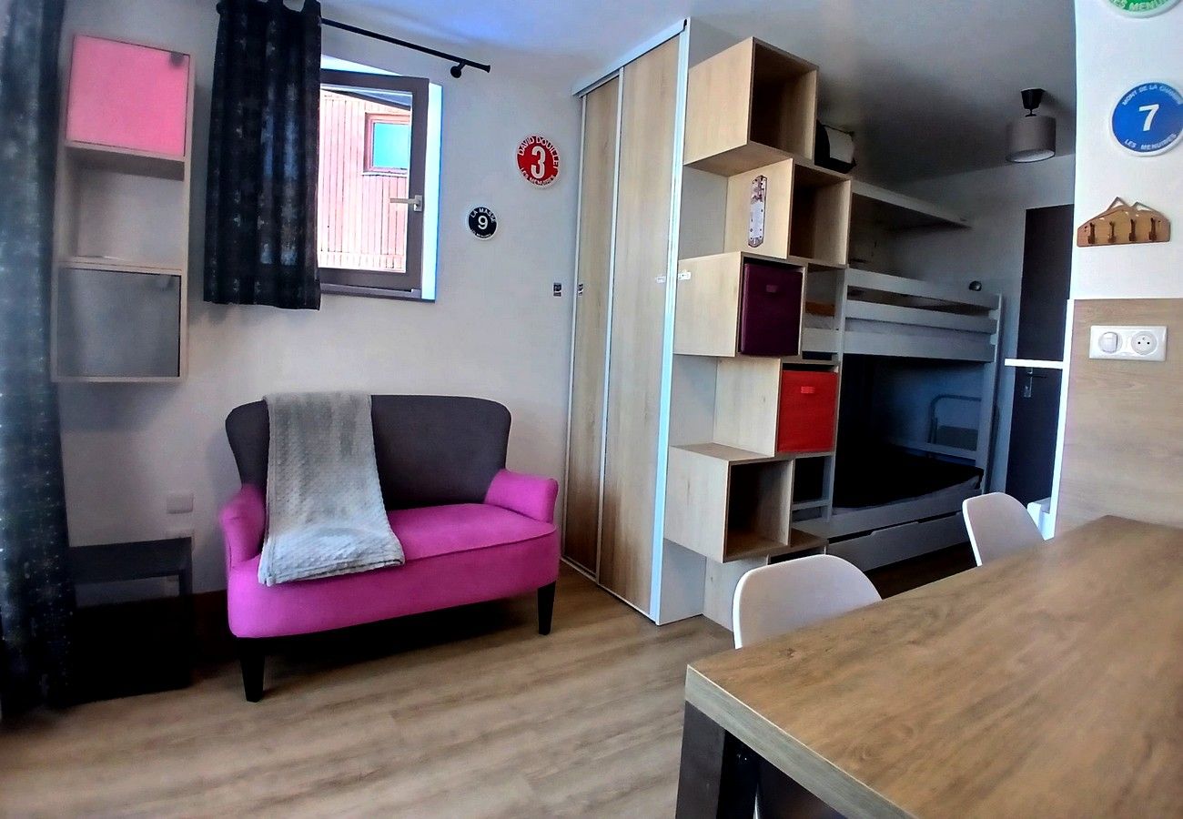 Estudio en Les Menuires - (10.2706) Grand studio skis aux pieds Les Menuires