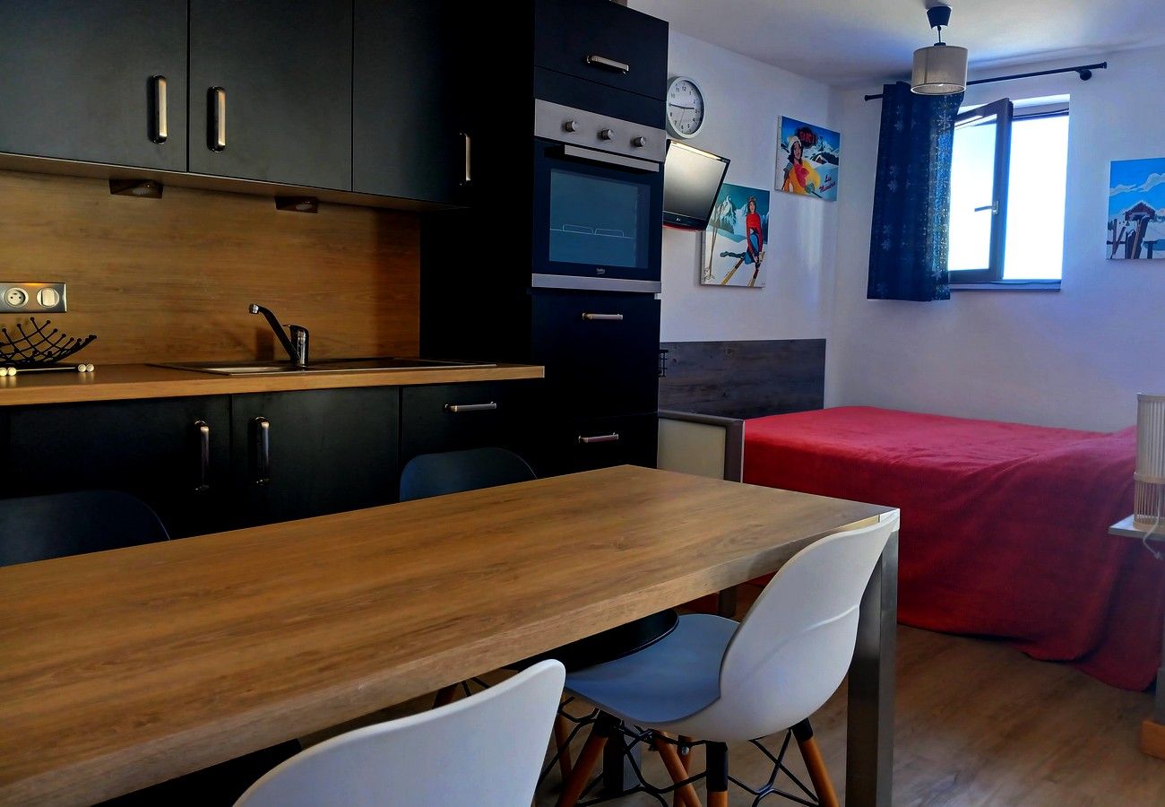 Estudio en Les Menuires - (10.2706) Grand studio skis aux pieds Les Menuires