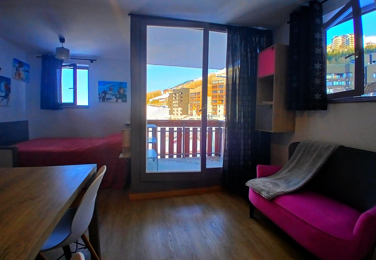 Estudio en Les Menuires - (10.2706) Grand studio skis aux pieds Les Menuires