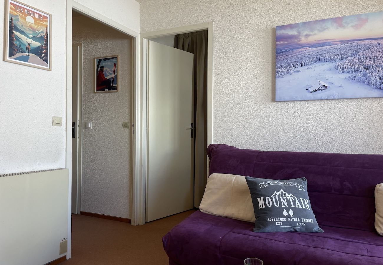 Apartamento en Les Menuires - (7.B17) Appartement skis aux pieds Les Menuires