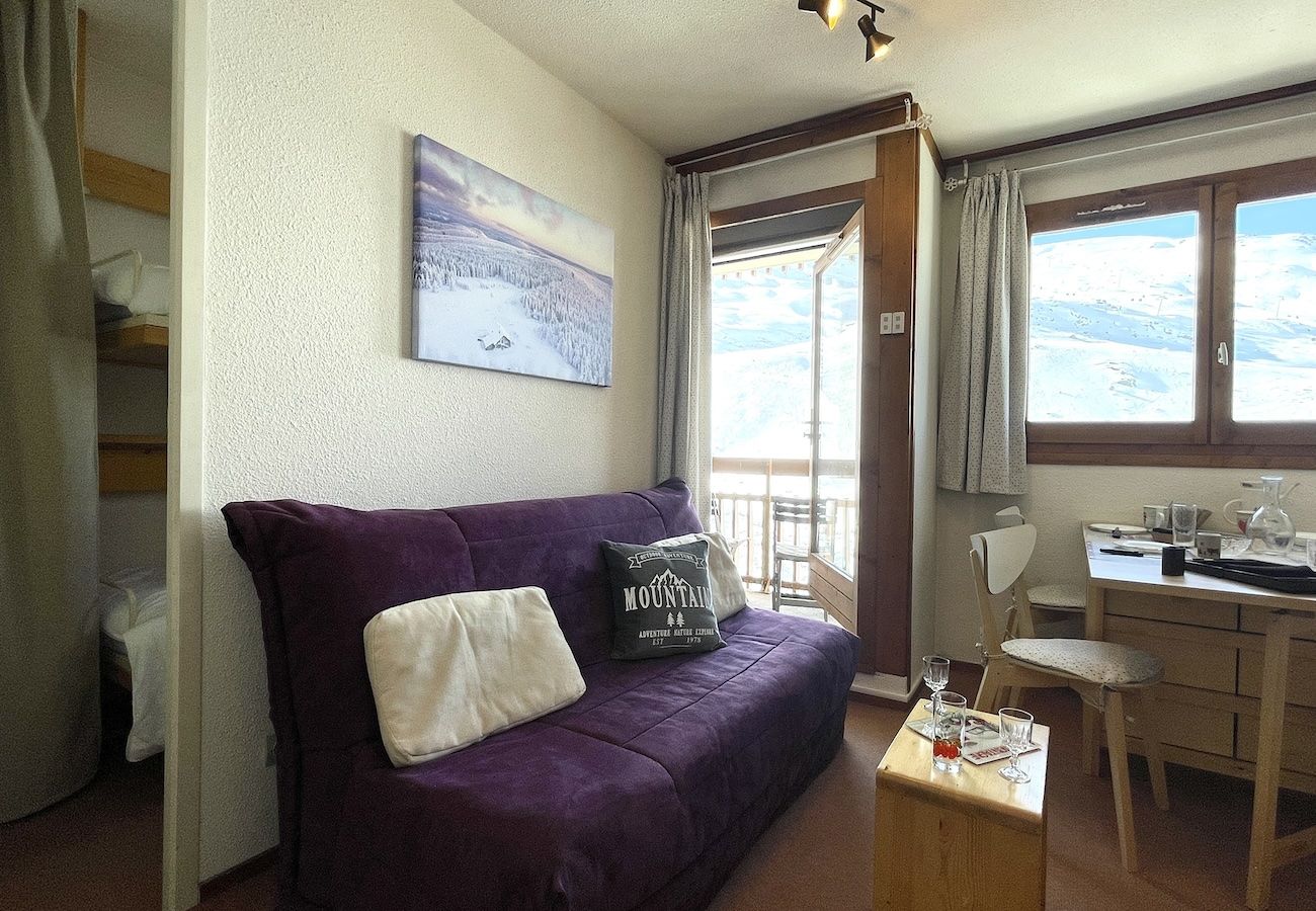 Apartamento en Les Menuires - (7.B17) Appartement skis aux pieds Les Menuires