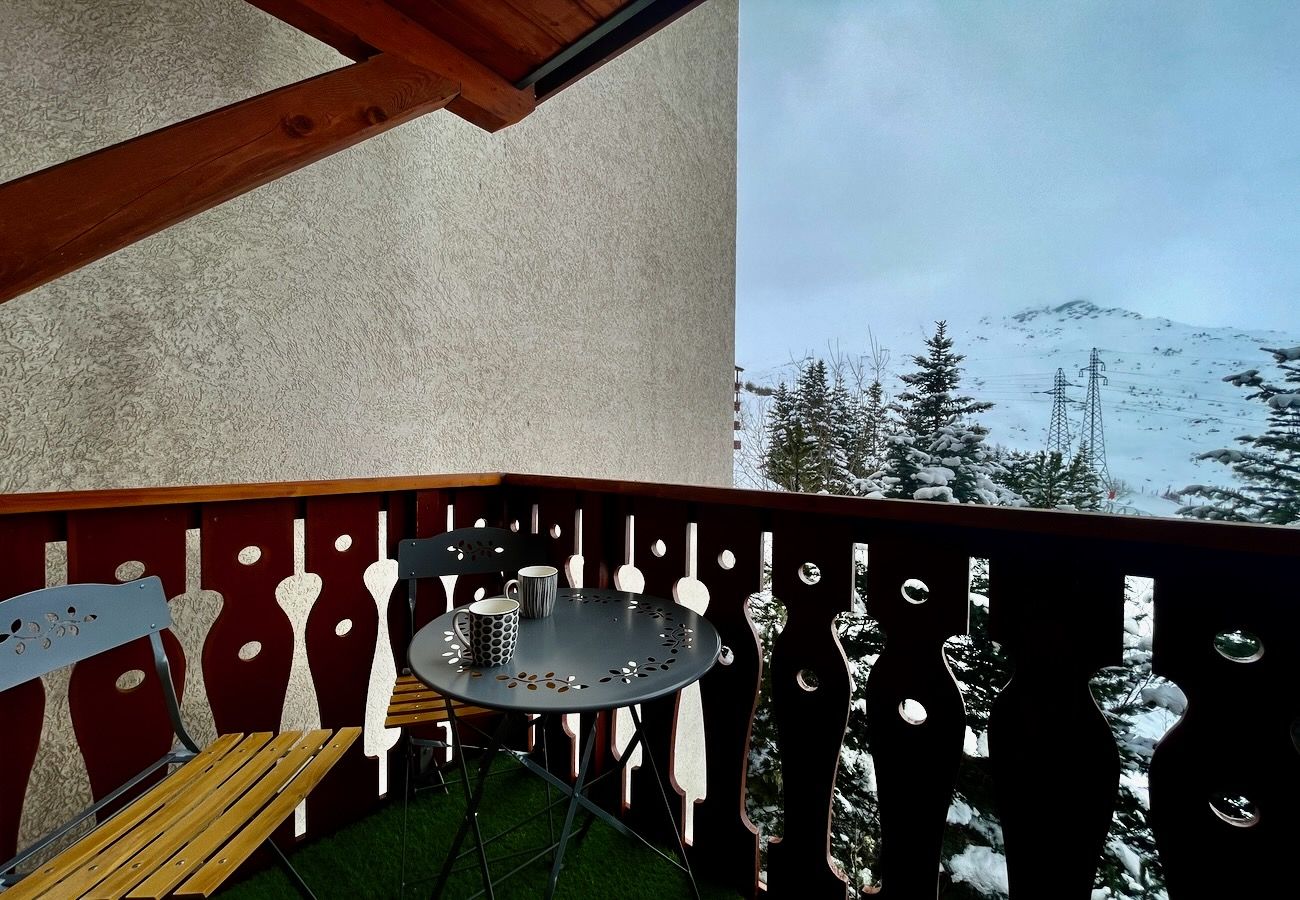 Apartamento en Les Menuires - (12.813) T2 Skis aux pieds les Menuires