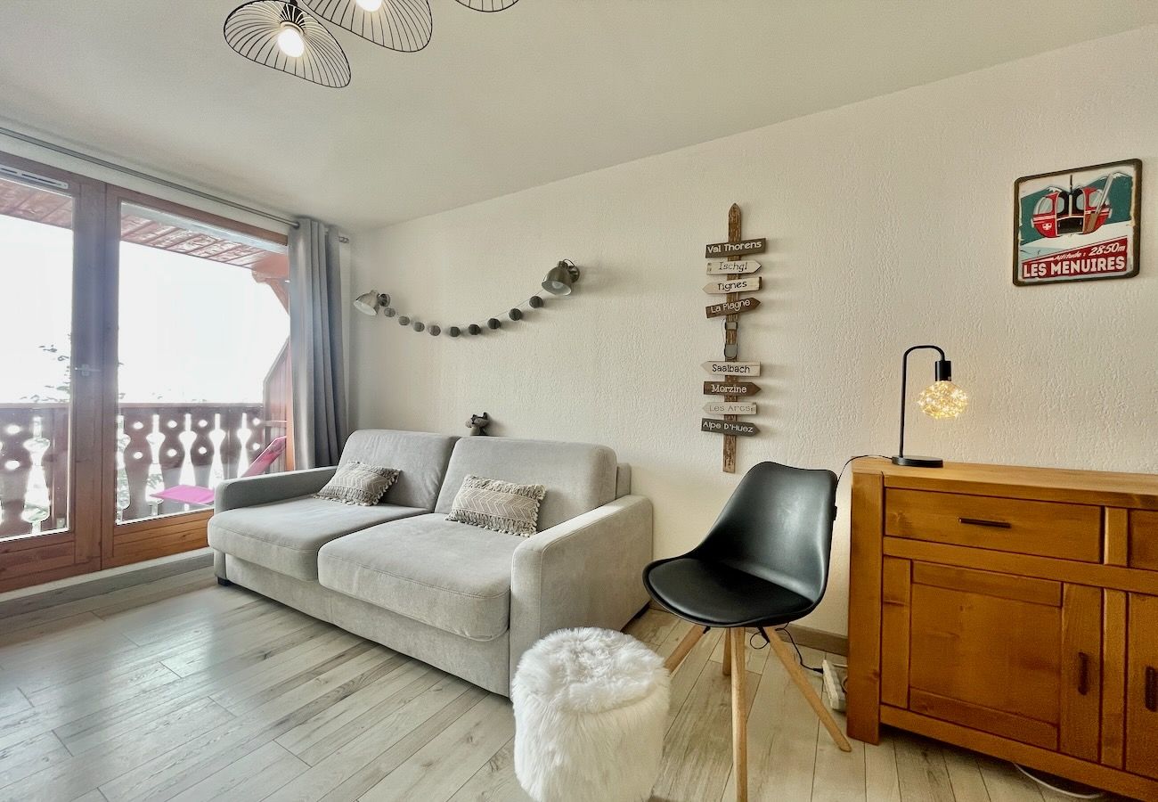 Apartamento en Les Menuires - (12.813) T2 Skis aux pieds les Menuires