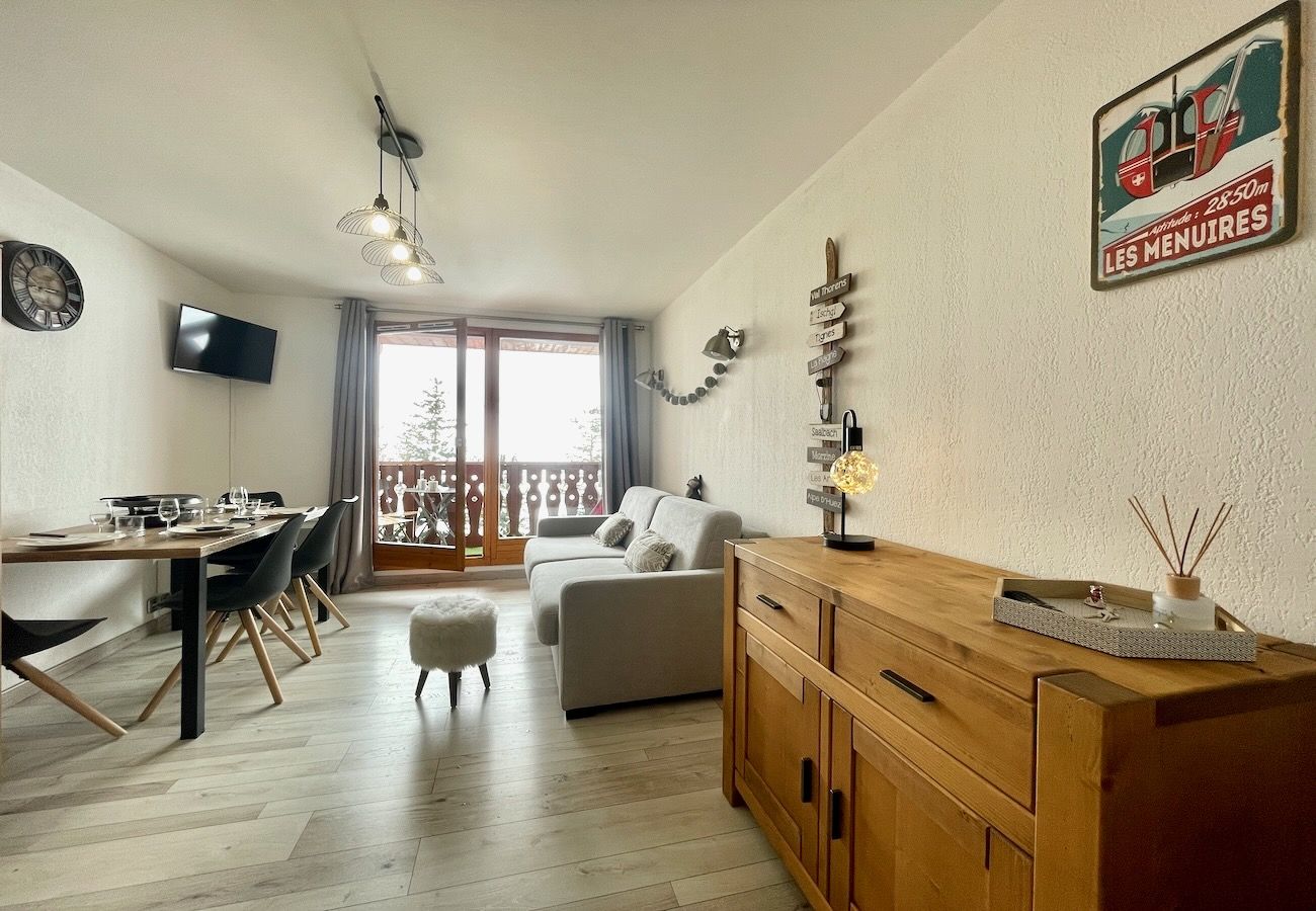 Apartamento en Les Menuires - (12.813) T2 Skis aux pieds les Menuires