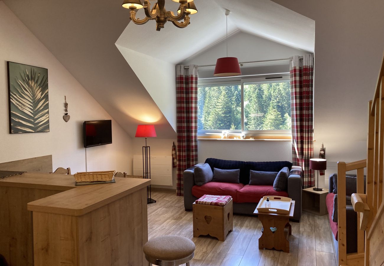 Apartamento en Le Lioran - T2 avec vue sur les montagnes et wifi à Altura