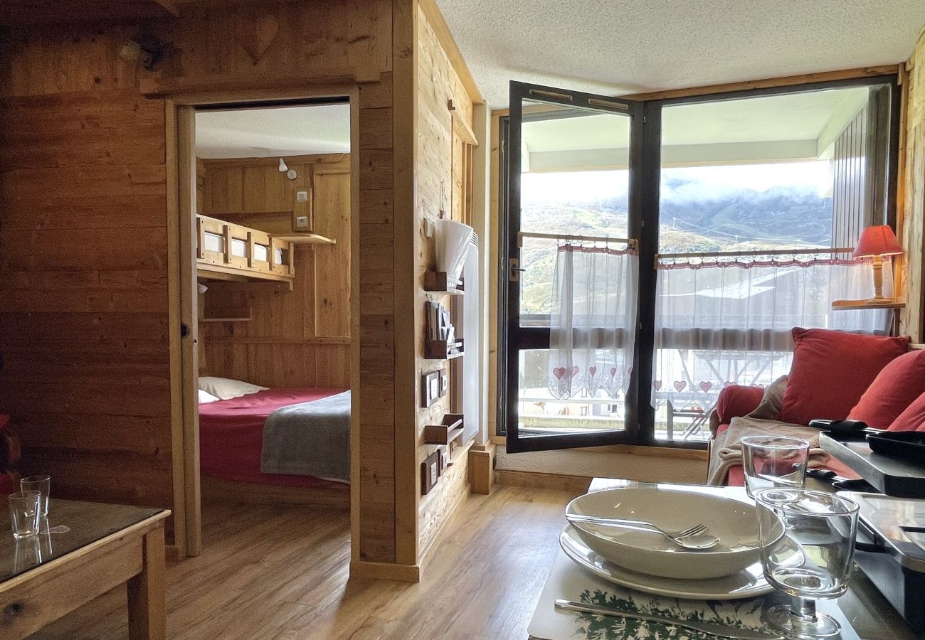 Apartamento en Les Menuires - (AM.003) Spacieux T2 skis aux pieds Les Menuires