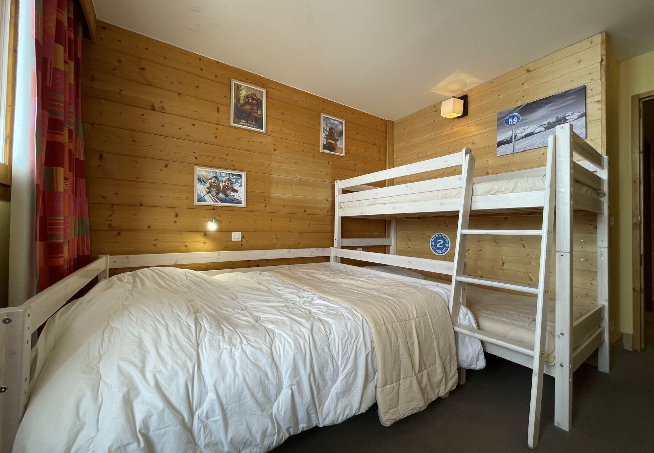 Apartamento en Les Menuires - (AC.306) Spacieux T2 skis aux pieds coeur Menuires