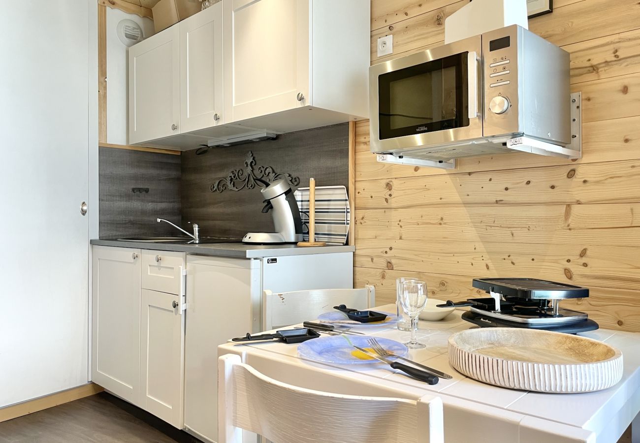 Estudio en Les Menuires -  Studio Altitude 1850 – Skis aux pieds – L