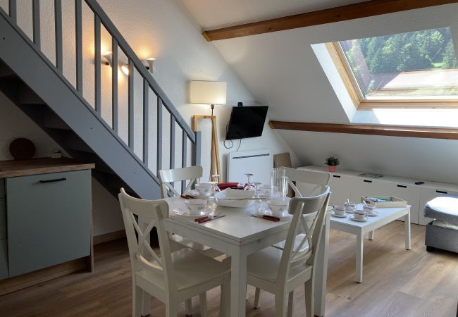 Apartamento en Le Lioran - 2 chambres avec mezzanine à portes du sud