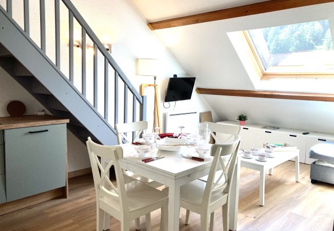 Apartamento en Le Lioran - 2 chambres avec mezzanine à portes du sud