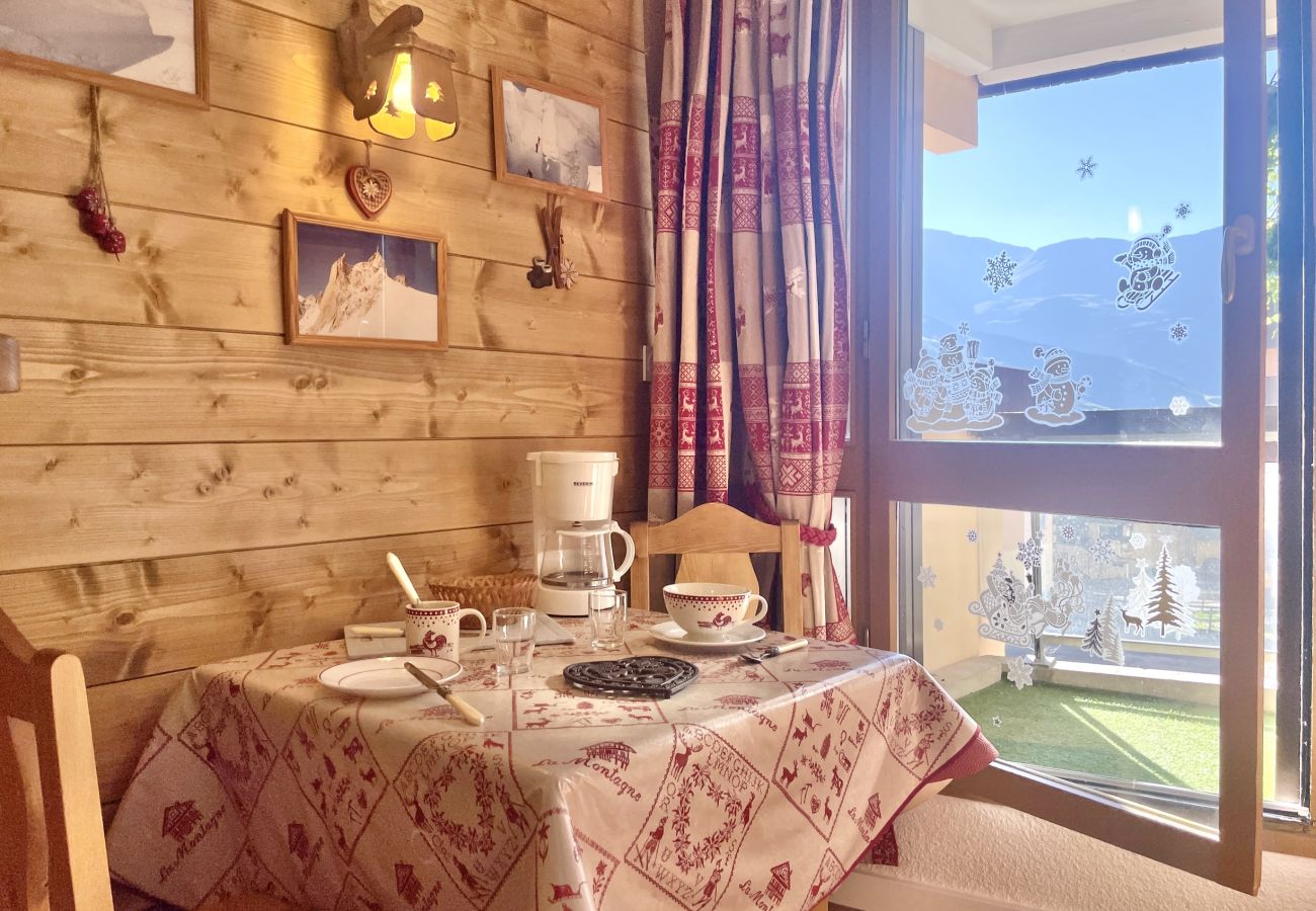 Estudio en Les Menuires - (SO.317) Studio esprit alpin, skis aux pieds, Les