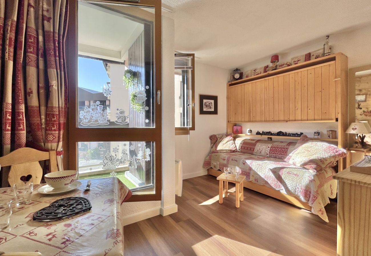 Estudio en Les Menuires - (SO.317) Studio esprit alpin, skis aux pieds, Les