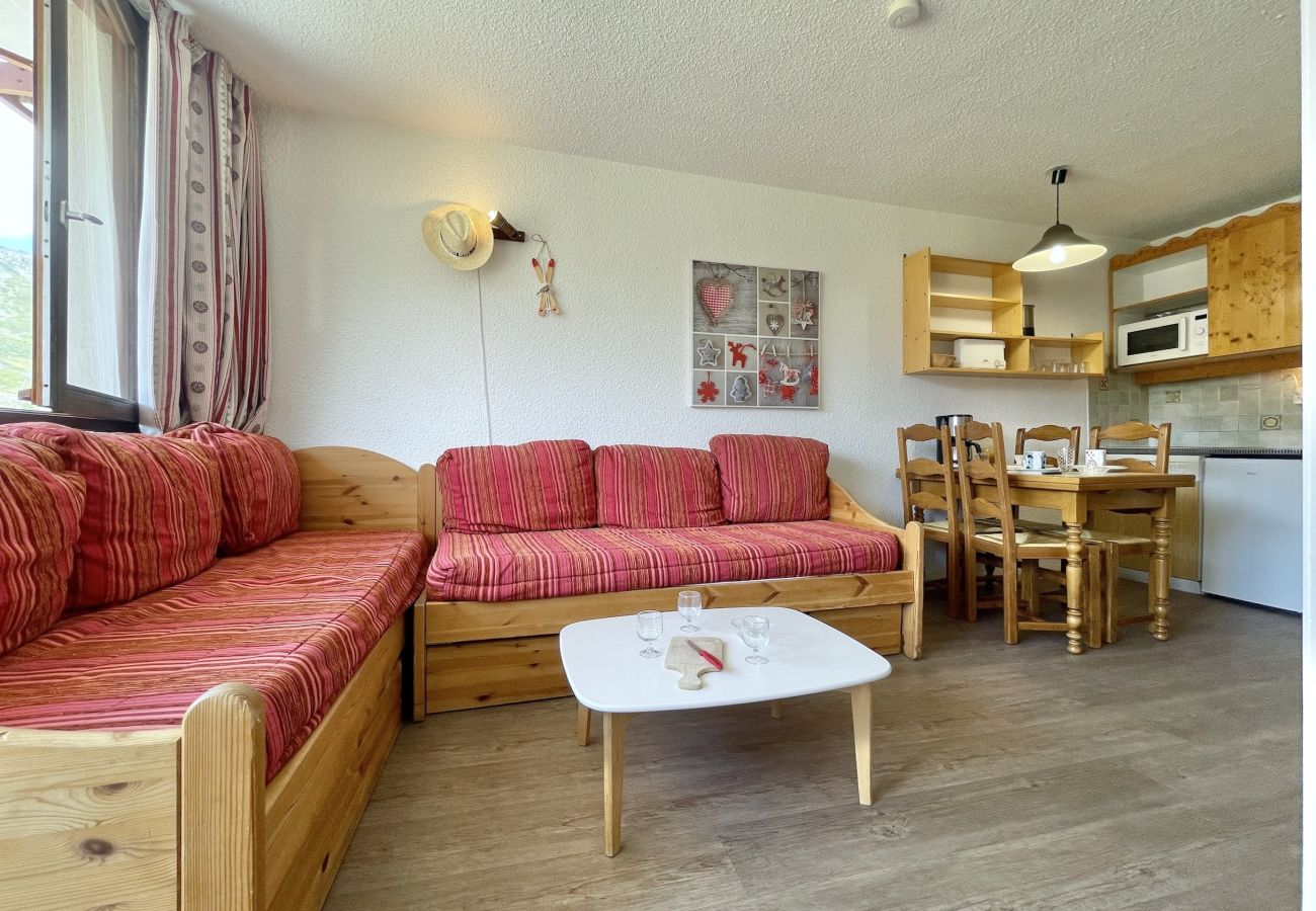 Apartamento en Les Menuires - (BO.130) T2 familial, vue piste, Les Menuires