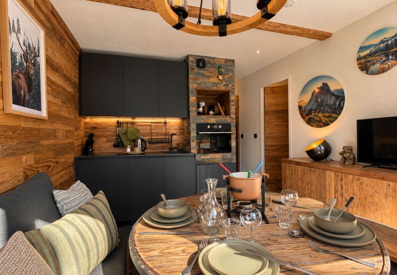 Apartamento en Les Menuires - (CI.17B) –Le refuge des Marmottes- Skis aux pieds
