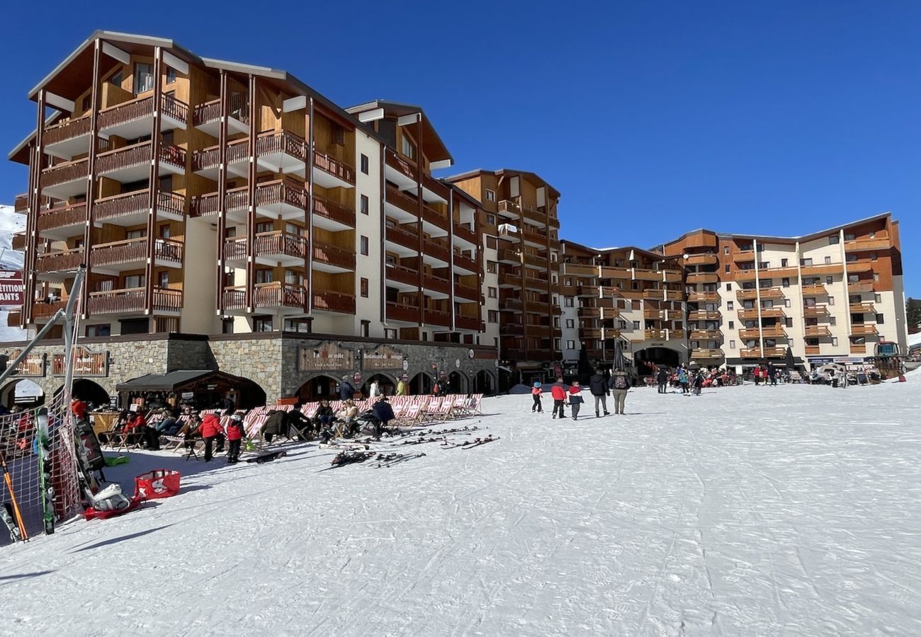 Apartamento en Les Menuires - (CI.17B) –Le refuge des Marmottes- Skis aux pieds
