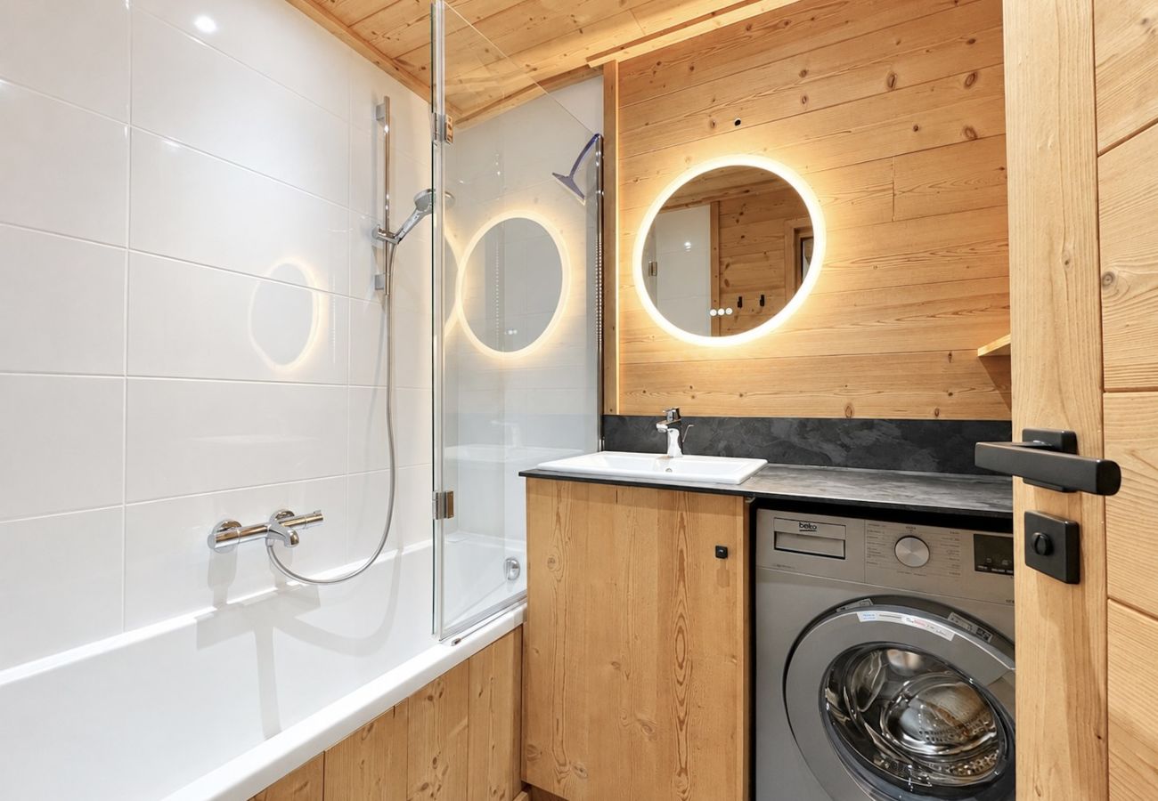 Apartamento en Les Menuires - (BZ.55) 2 pièces vue montagne, skis aux pieds