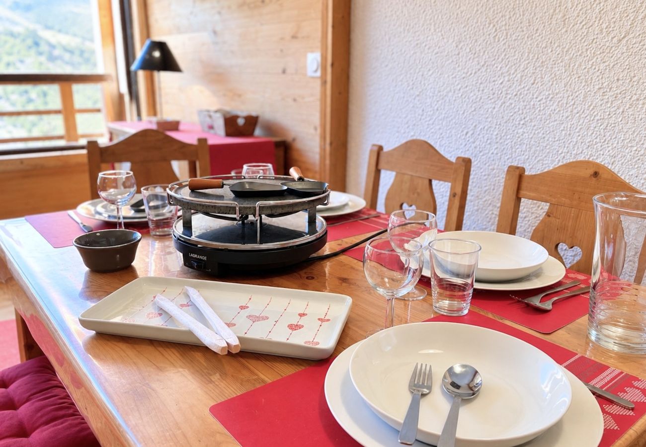 Apartamento en Les Menuires - (BZ.55) 2 pièces vue montagne, skis aux pieds