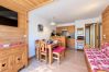 Apartamento en Les Menuires - (BZ.55) 2 pièces vue montagne, skis aux pieds