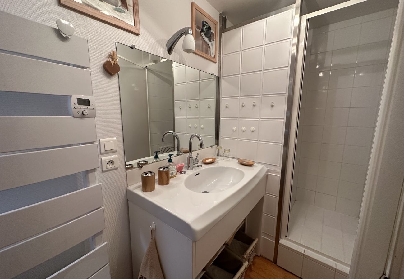Appartement à Saint-Jacques-des-Blats - Appartement avec cheminée à altitude 1500