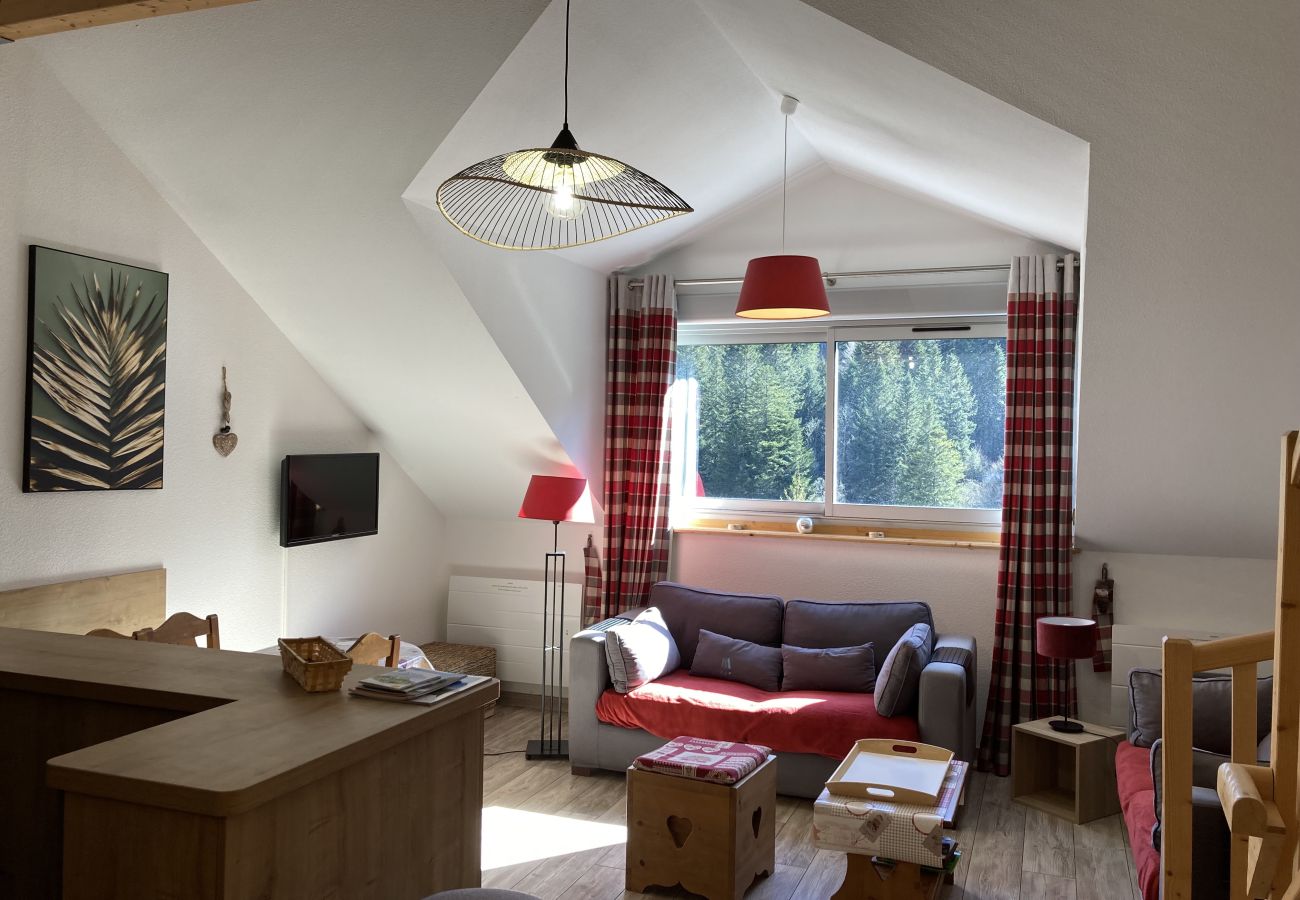 Appartement à Laveissière - T2 avec vue sur les montagnes et wifi &agrave; Alt