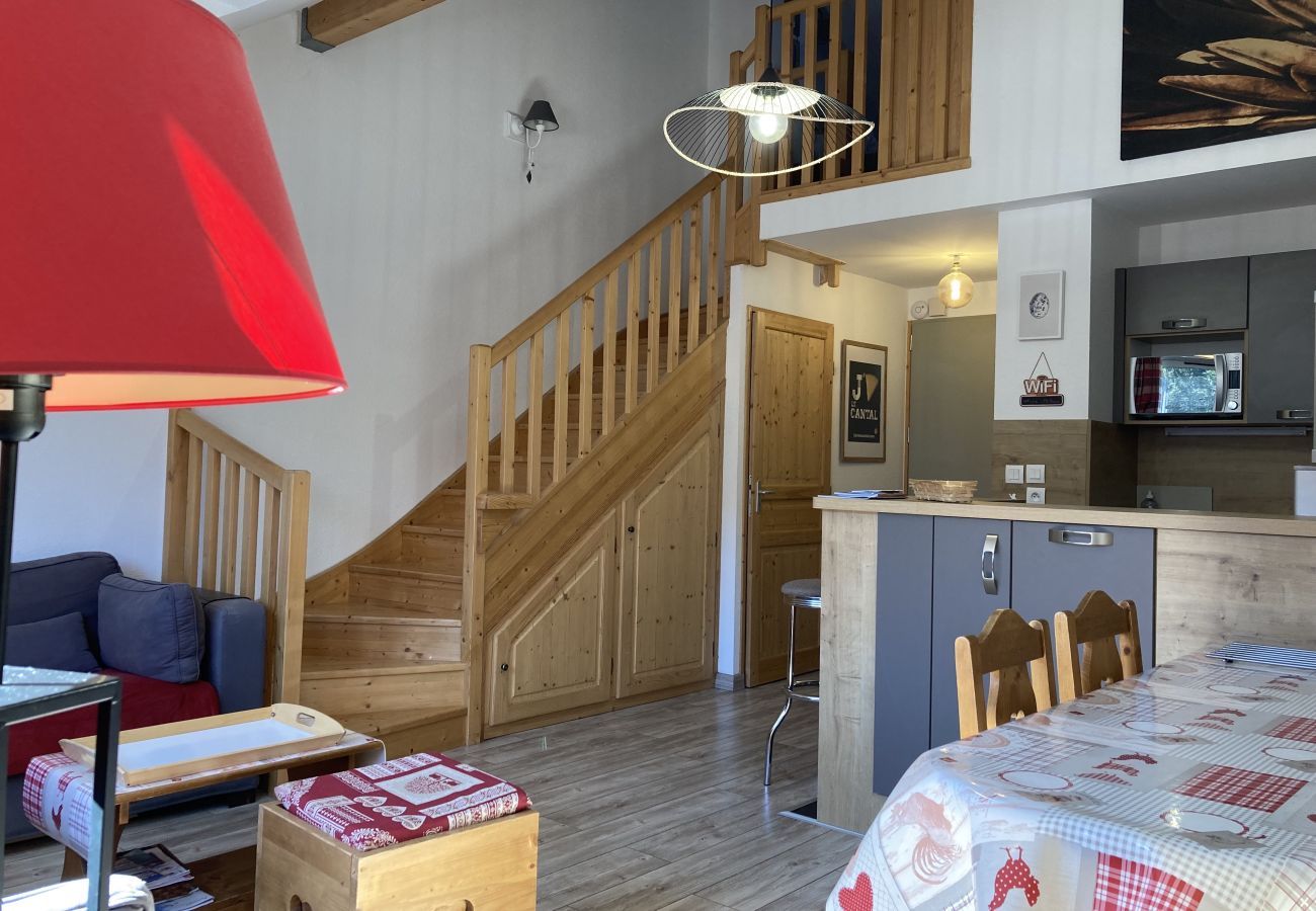 Appartement à Laveissière - T2 avec vue sur les montagnes et wifi &agrave; Alt